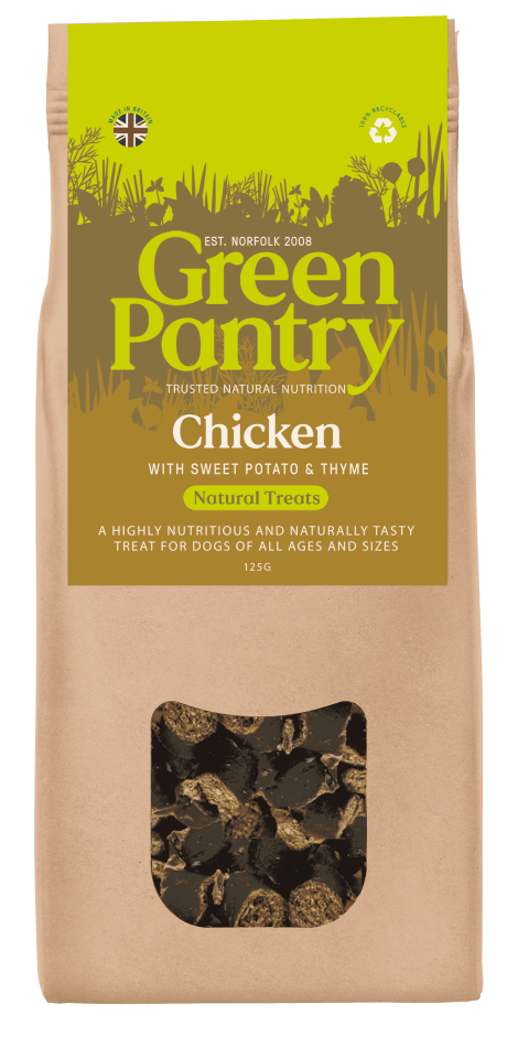 Chicken with Sweet Potato and Thyme, Air-Dried Treat 125g