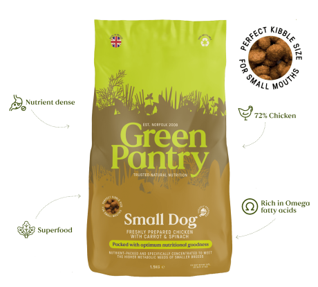 Small Dog Chicken with Carrot & Spinach